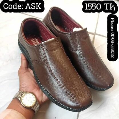 Premium Leather Sacchi Shoes - Code: ASM